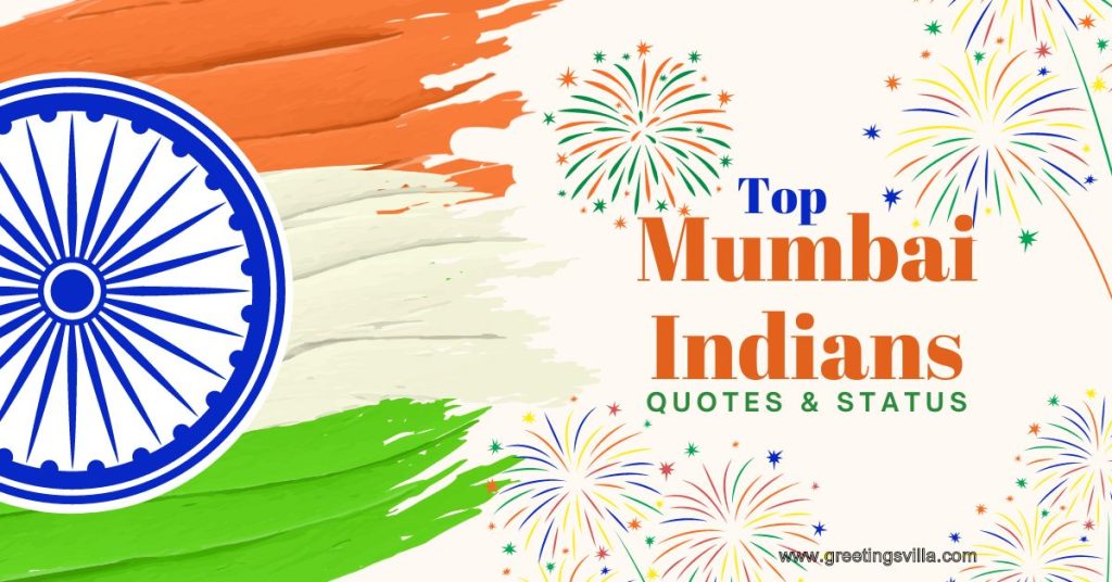 Top Mumbai Indians Quotes And Status