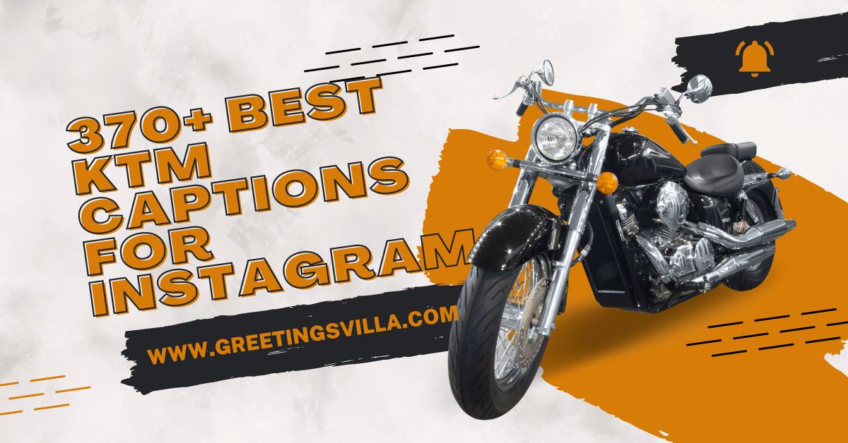 Best KTM captions for Instagram For Bike Lovers