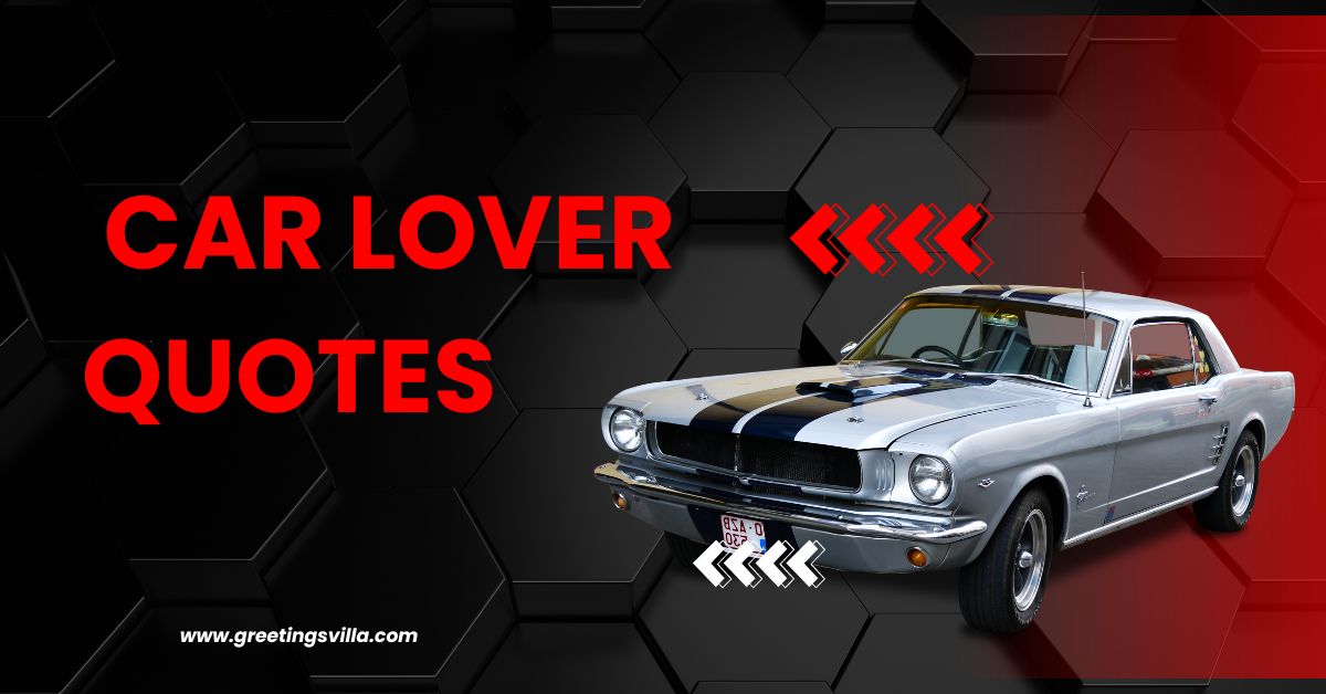 Car Lover Quotes